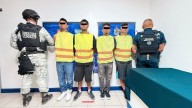 Video.- Los detienen con arma larga y cristal; serán investigados por homicidio