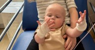 Rare diagnosis after mum pushed for tests when she noticed one thing about her baby