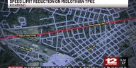 Speed limit reduced on part of Midlothian Turnpike