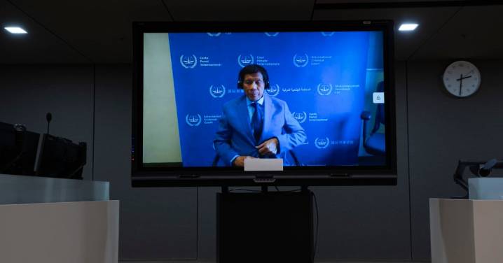 ICC Charges Philippines’ Duterte With 3 Counts of Murder