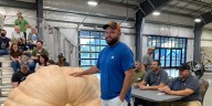 Massive pumpkin as heavy as polar bear wins 1st Place at The Nashville Fair