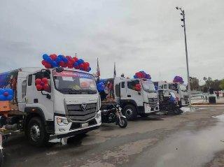 ¡Maracaibo celebra 496 años con la llegada de modernos camiones para mejorar la recolección de basura!