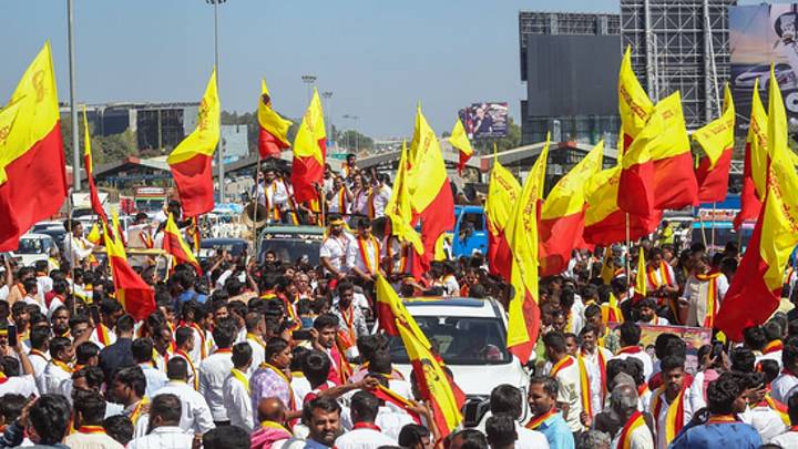 41 Pro-Kannada Activists Held for Disrupting Hindi Diwas Event in Bengaluru