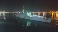 El buque de la Armada española 'Furor' llega a la flotilla pero no cruzará la zona de exclusión