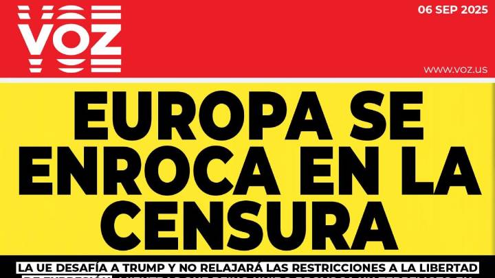 Portada 06 de septiembre 2025