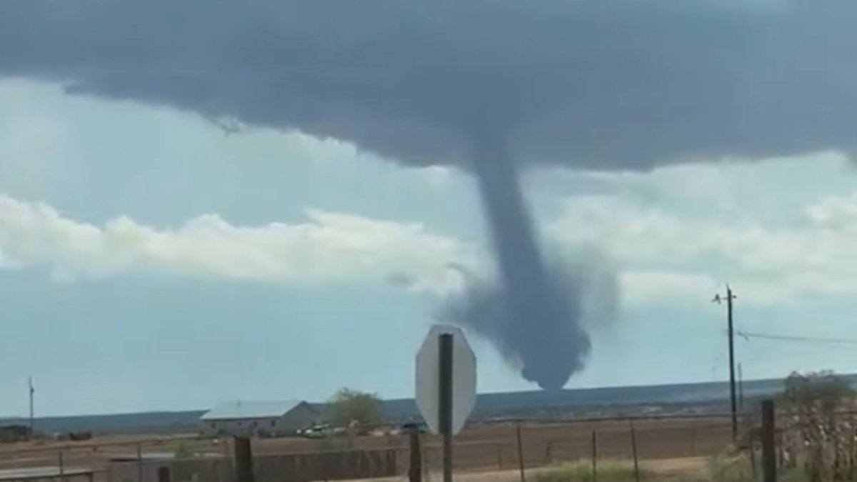 Watch rare tornado tear through rural Utah in eyewitness video