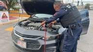 Apoyaron elementos de la SSPM a conductor tras quedar varado