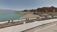 Un ciclista murió en el Dique de Ullum tras una fuerte ráfaga de viento que provocó la caída
