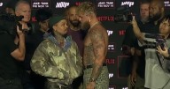 Jake Paul y Gervonta Davis tienen su primer cara a cara y la diferencia de tamaño es de miedo (VIDEO)