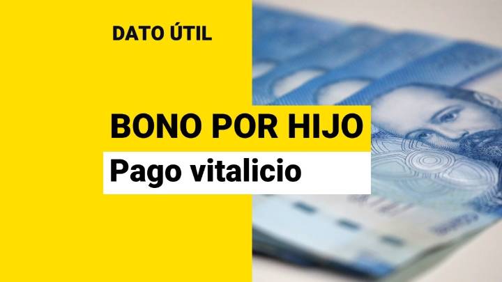 Bono por hijo: ¿Cuánto dinero reciben las mujeres con el beneficio vitalicio?