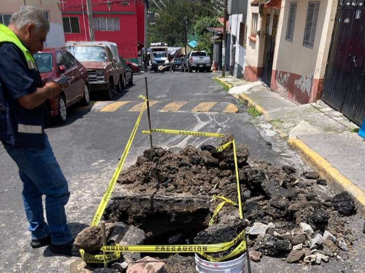 Alcaldía Álvaro Obregón atienda 135 socavones
