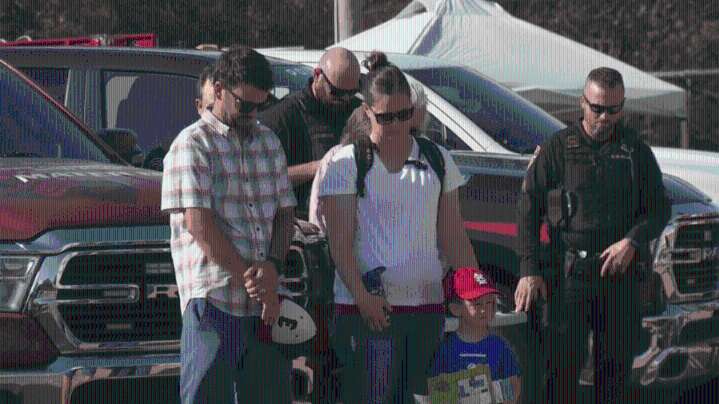 Local law enforcement take part in Faith and Blue event