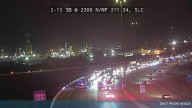 1 killed after hitting debris on I-15; all southbound lanes closed in north Salt Lake City