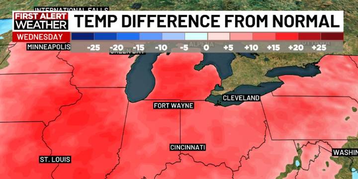 First Alert Forecast: Warm and dry days ahead, tracking some weekend rain