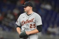 Alcantara outlasts Skubal, who leaves early, in Marlins’ 8