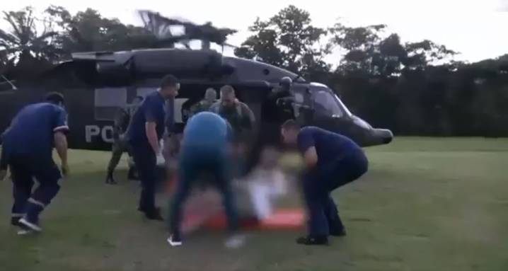 Dos soldados fueron rociados con gasolina y quemados por las Farc