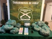 Capturan en La Ligua a dúo delictual dedicado al transporte de droga desde el norte