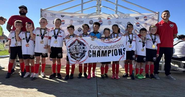 U10 Rawlins FC wins championship in Rock Challenge