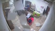 Terror en Trujillo: cámaras de seguridad captaron el preciso instante del atentado con explosivo [VIDEO]