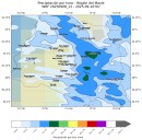 Precipitaciones llegan al Maule la noche de este martes