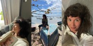 Entre libros, playa y naturaleza: el tiempo de relax de Griselda Siciliani
