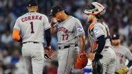 Astros put RHP Luis Garcia on 15-day IL, recall Nick Hernandez from Triple