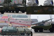 (Fotos) China presentó nuevo armamento: incluye drones, armas láser y misiles intercontinentales