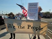 Northwest Valley protest remains peaceful at tough time