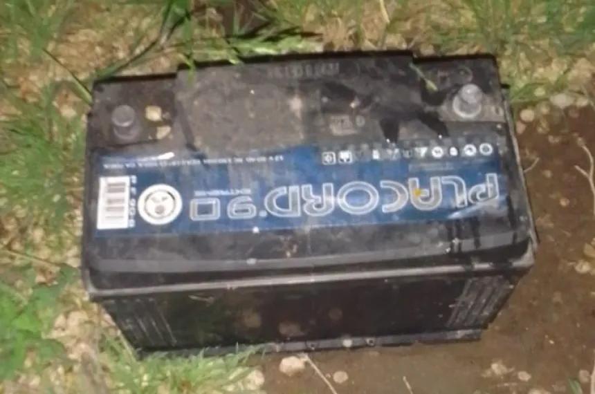 Sorprenden a un menor de 16 años con una batería robada
