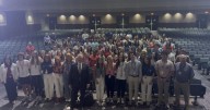 Mayor Arceneaux visits Byrd to talk government, the Constitution