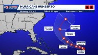 Tracking Hurricane Humberto: Maps, path, spaghetti models