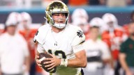 Notre Dame's Marcus Freeman confident CJ Carr's future after loss