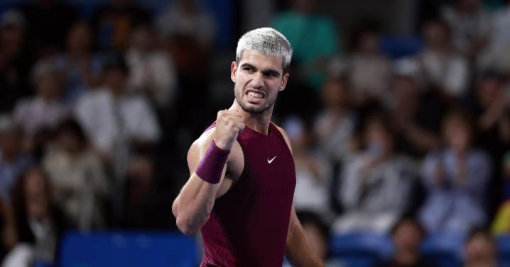 Carlos Alcaraz - Zizou Bergs: horario y dónde ver los octavos del ATP 500 de Tokio