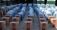 Incautaron una tonelada de hojas de coca y 55 mil paquetes de cigarrillos