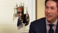 'HEEERE'S JOHNNY!' Cries Crazed John MacArthur Chopping Through Joel Osteen's Office Door