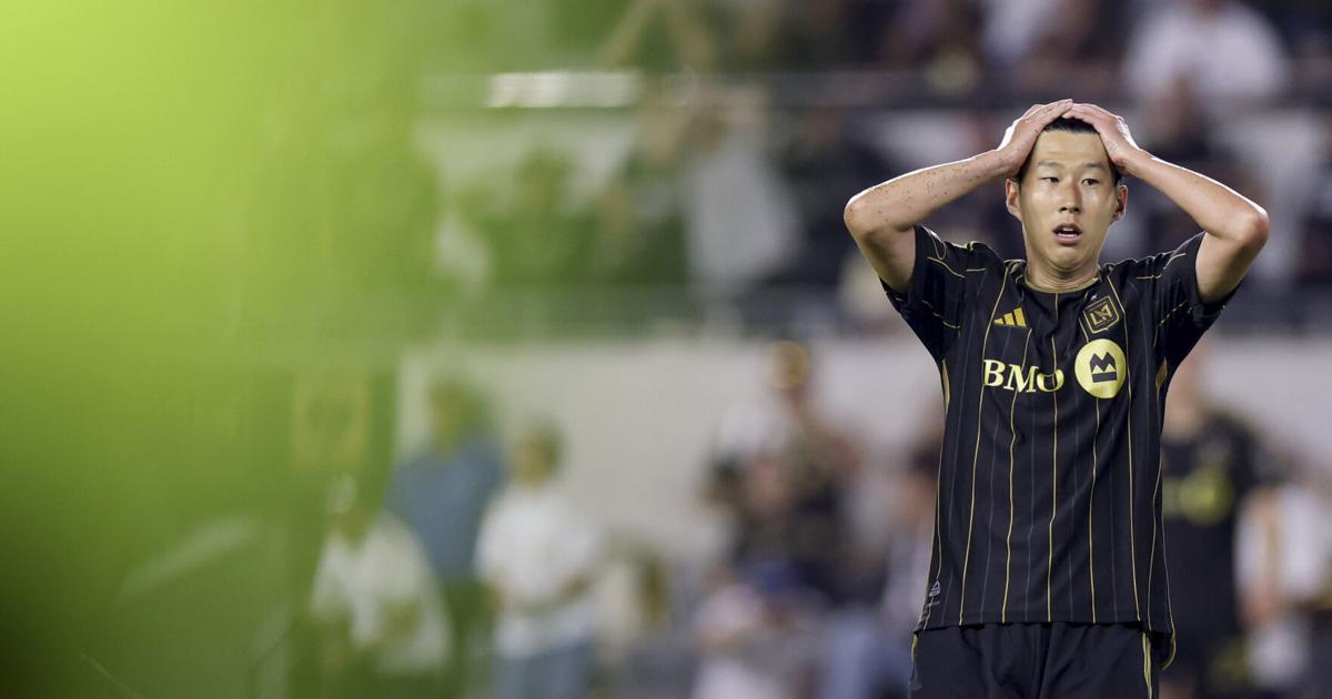 Son Heung-min says he 'let the fans down' after he fails to score, LAFC loses his hyped home debut