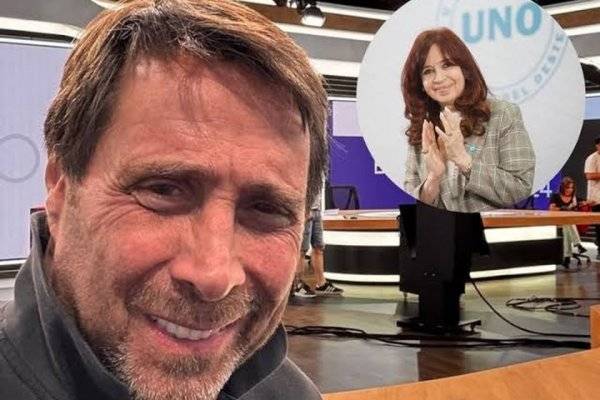 La foto que publicó Eduardo Feinmann junto a Cristina que es furor en las redes
