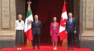 Sheinbaum recibe a Mark Carney, primer ministro de Canadá en Palacio Nacional