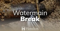 Woodward Avenue closed for watermain break Grace and Dunn