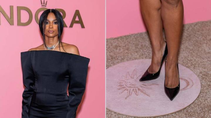 Ciara Puts Jimmy Choo Anouk Pumps in Focus at Pandora Talisman Launch