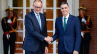 Merz defende ante Sánchez que recoñecer a Palestina debería ser o último paso