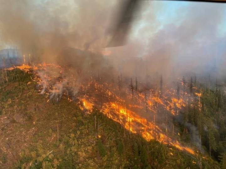 Lightning ignites wildfires in Coeur d’Alene area