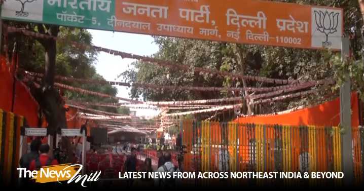 Delhi CM Rekha Gupta, BJP leaders perform havan at new party HQ ahead of PM Modi’s inauguration