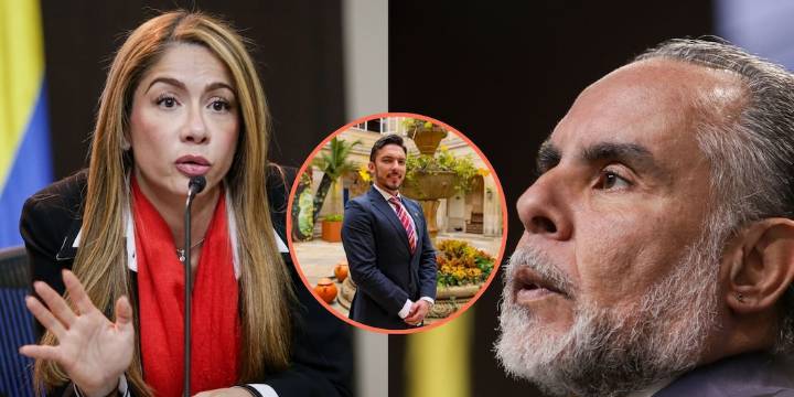 Catherine Juvinao y Armando Benedetti protagonizaron un rifirrafe por la suspensión provisional de Juan Carlos Florián: “Eres pura bulla”