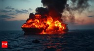 Ship struck in Gulf of Aden: Suspected missile sets vessel ablaze off Yemen coast; Houthi role suspected