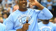 Michael Jordan among celebrities at UNC football vs TCU game