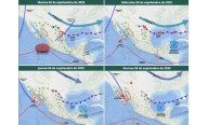 Gobierno de Sonora alerta por efectos de la Tormenta Tropical “Lorena”; habrá lluvias intensas en la entidad