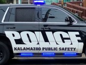 Hit-and-run crash knocks out power in Kalamazoo neighborhood