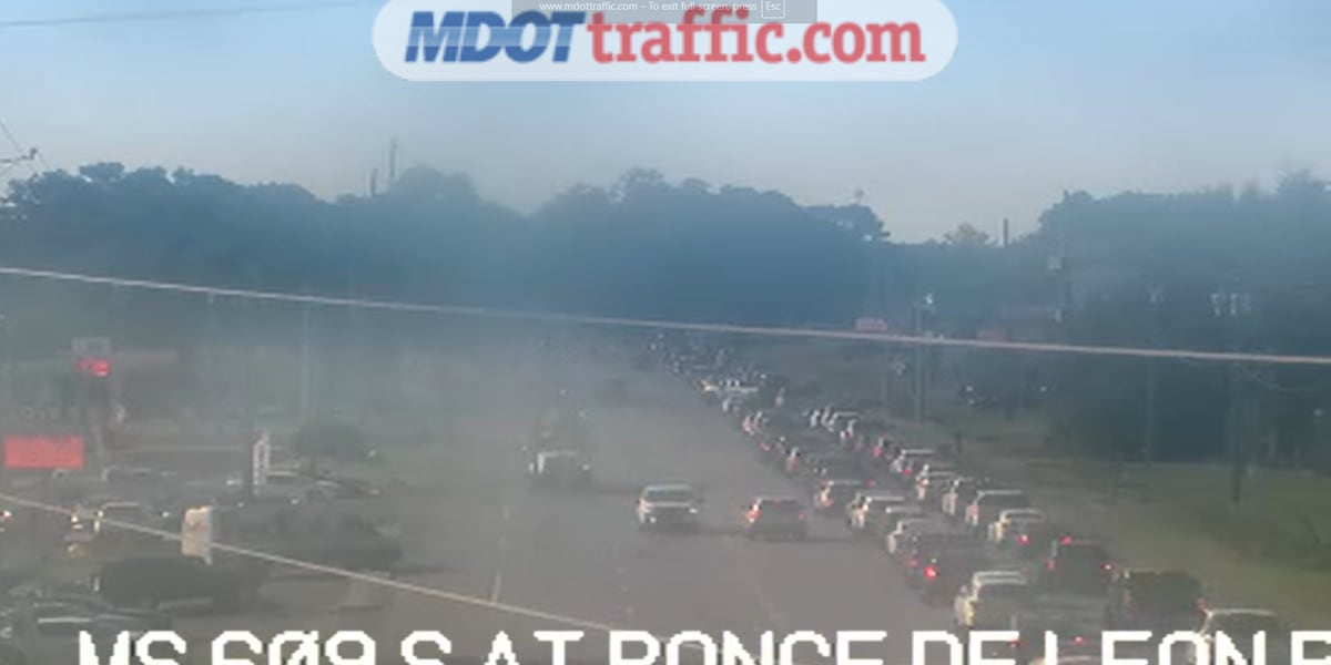 TRAFFIC UPDATE: Fort Bayou Drawbridge working properly after being stuck open, causing congestion