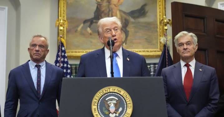 Trump promotes unproven ties between Tylenol, vaccines and autism without new evidence